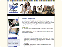 Tablet Screenshot of fidossurgeon.com